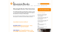 Desktop Screenshot of luminisbooks.com