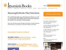 Tablet Screenshot of luminisbooks.com